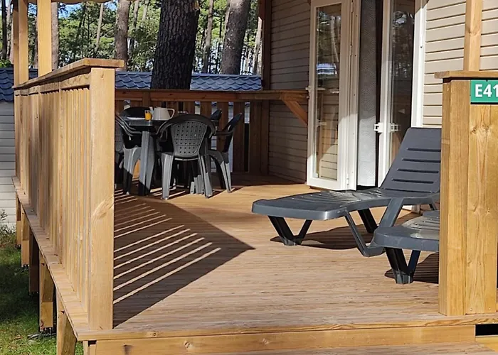 Campingplatz Superbe Mobil-home A